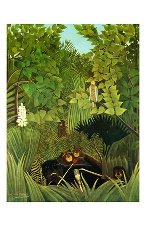 Henri Rousseau Merry Jesters